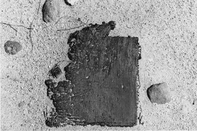 Kühler im Sand